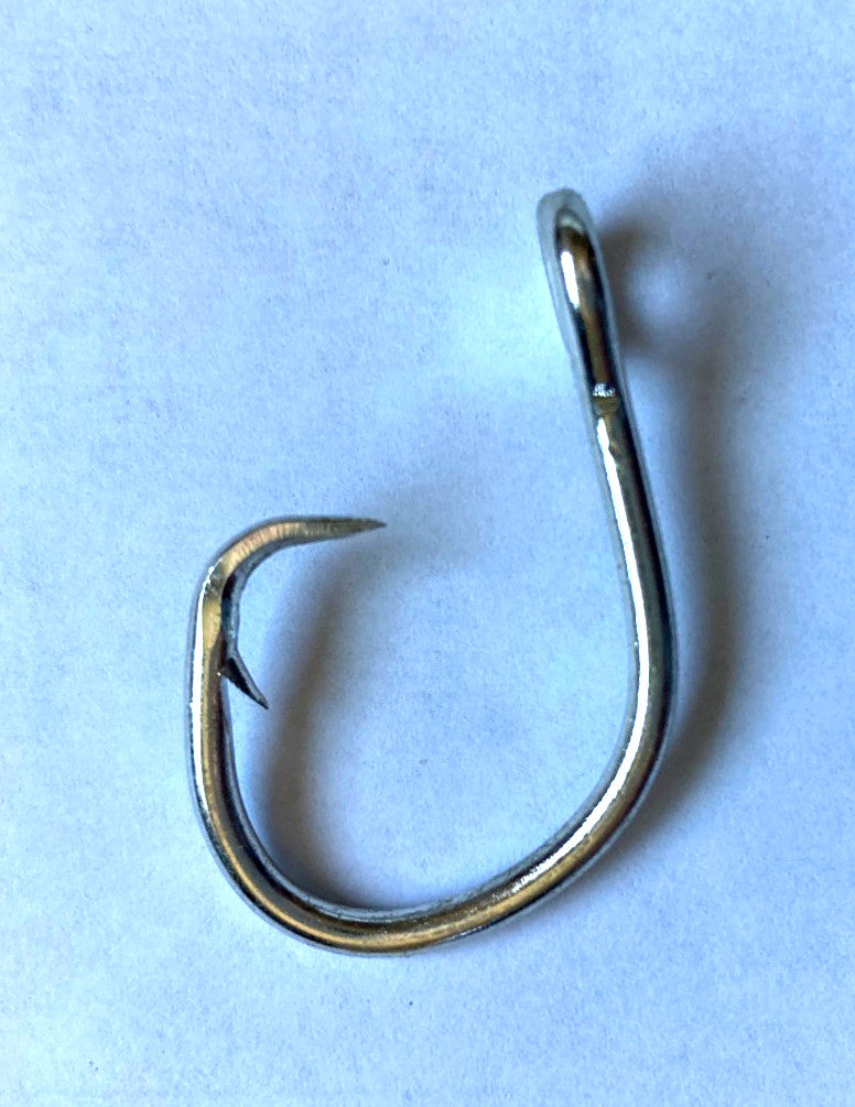 Heavy Duty Fishing Hooks - 11/0 Circle Sea & Tuna, Catfish, Big Fish - Pack of 30