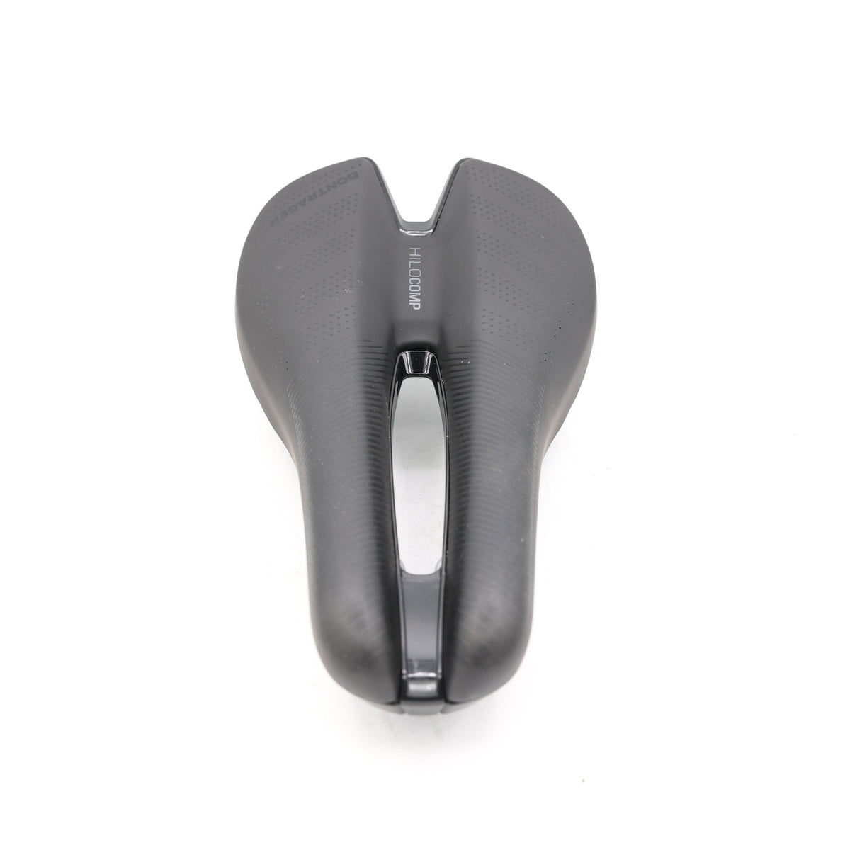 Bontrager Hilo Comp Triathlon Saddle 134mm Split Nose Steel Rails