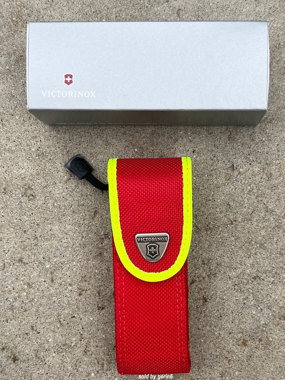 Victorinox Rescue Tool with Glow in Dark Yellow Handle, 13 Functions, with Pouch