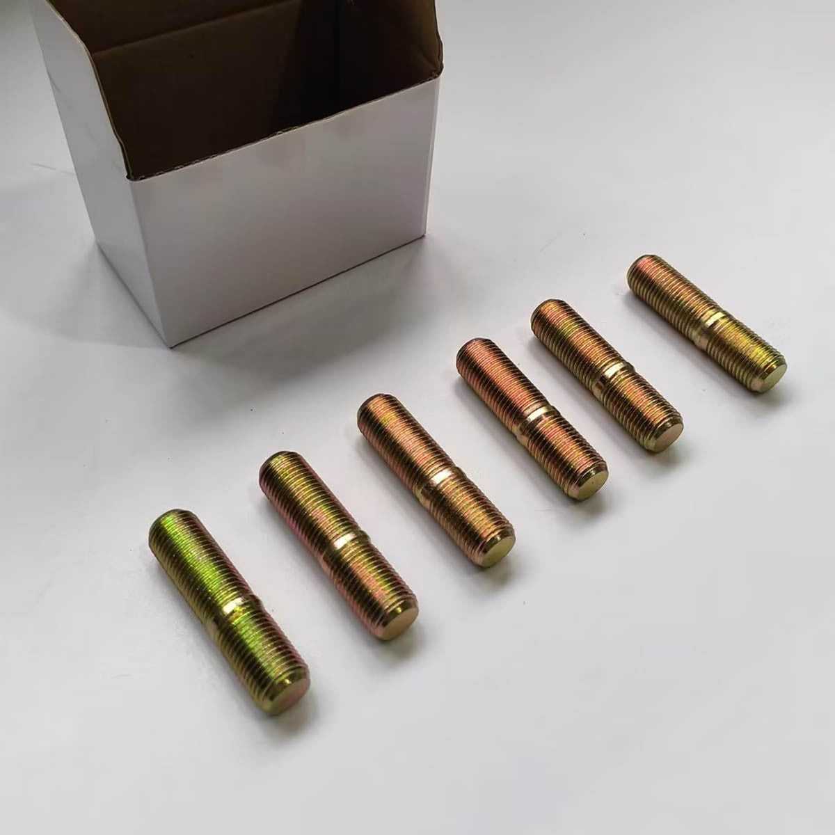 Trailer Wheel Studs Replacement Set - 6 Pack for Trailers & Jet Ski Towing
