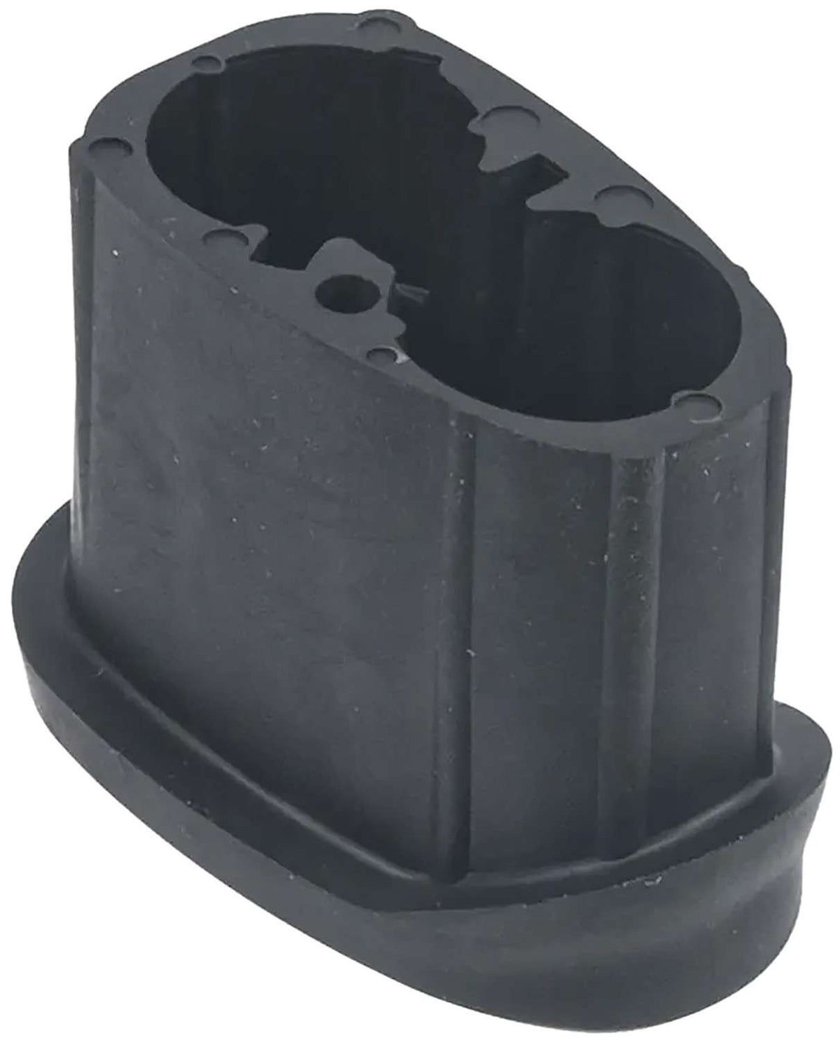 Black Rubber Handlebar Plug Fits Kung Fu Grip Bicycle Accessory