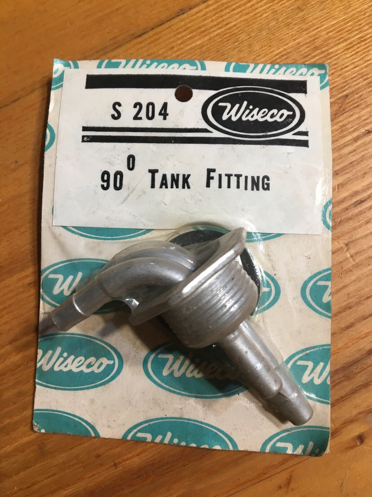 Vintage NOS Snowmobile Fuel Tank Fittings Dual Nipple Gas Line Connectors