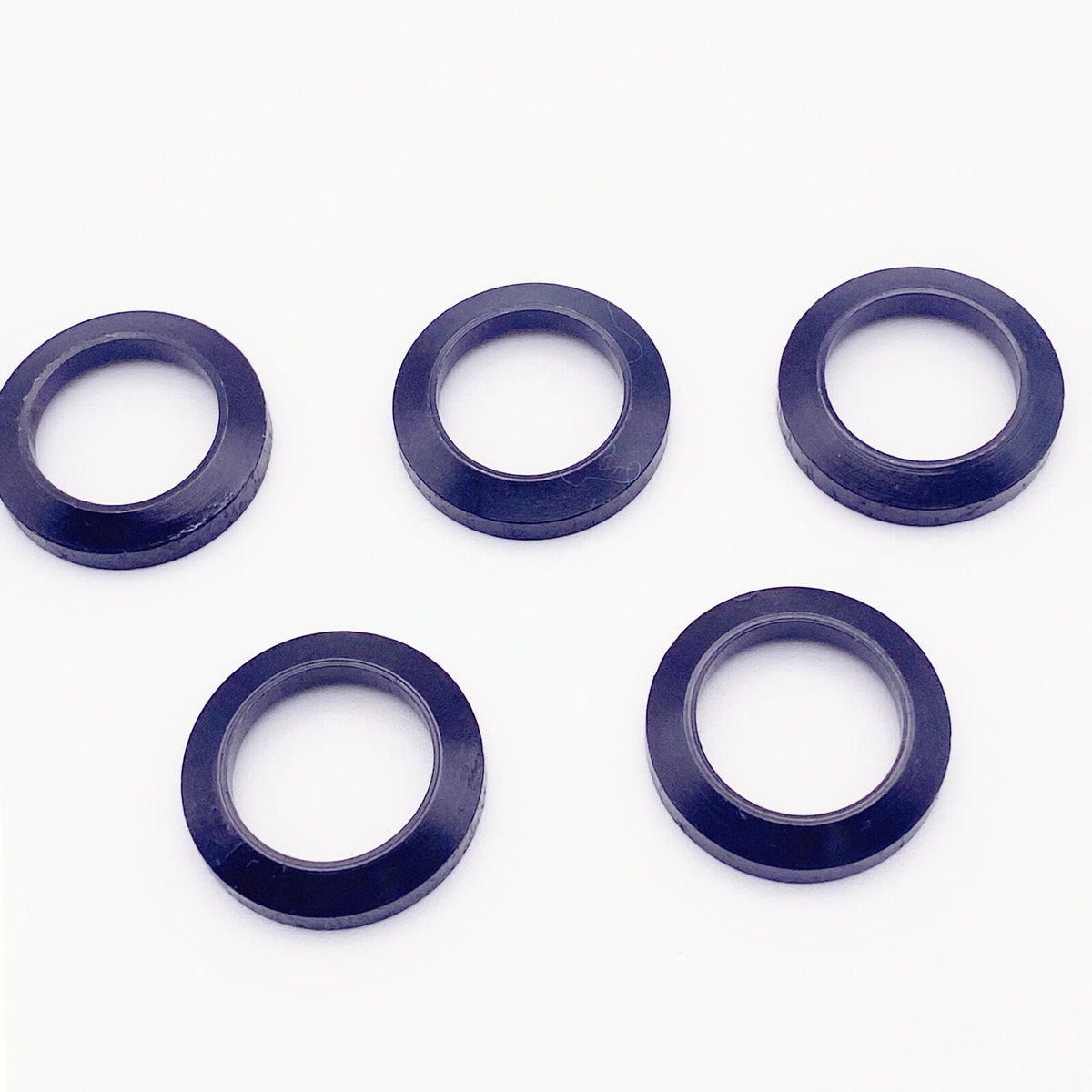 Steel Crush Washers 1/2x28 TPI Set for 223 5.56 Carbine - Black
