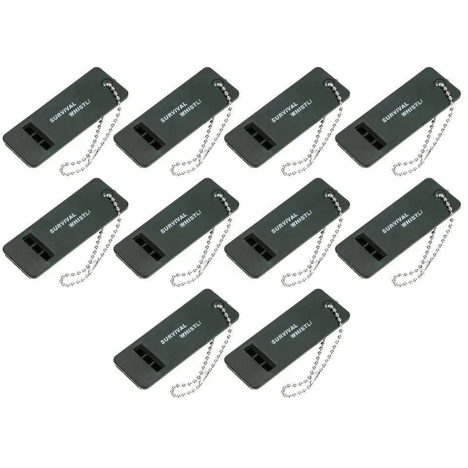High Decibel Emergency Survival Whistle for Camping Hiking Outdoor Safety