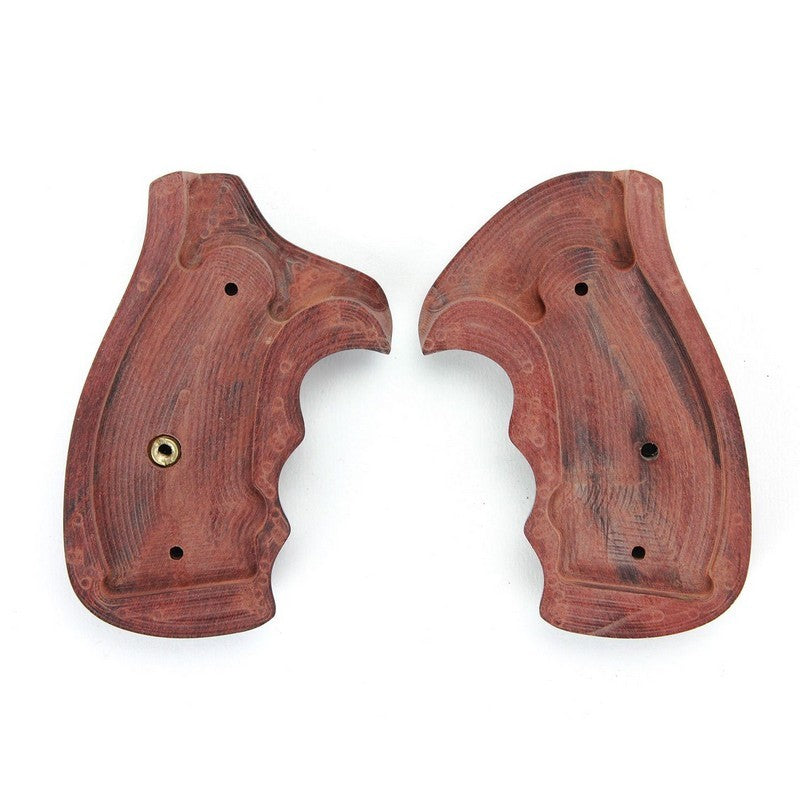 Revolver Grip Handles for Smith & Wesson J & K L Frame - Rosewood Laminate
