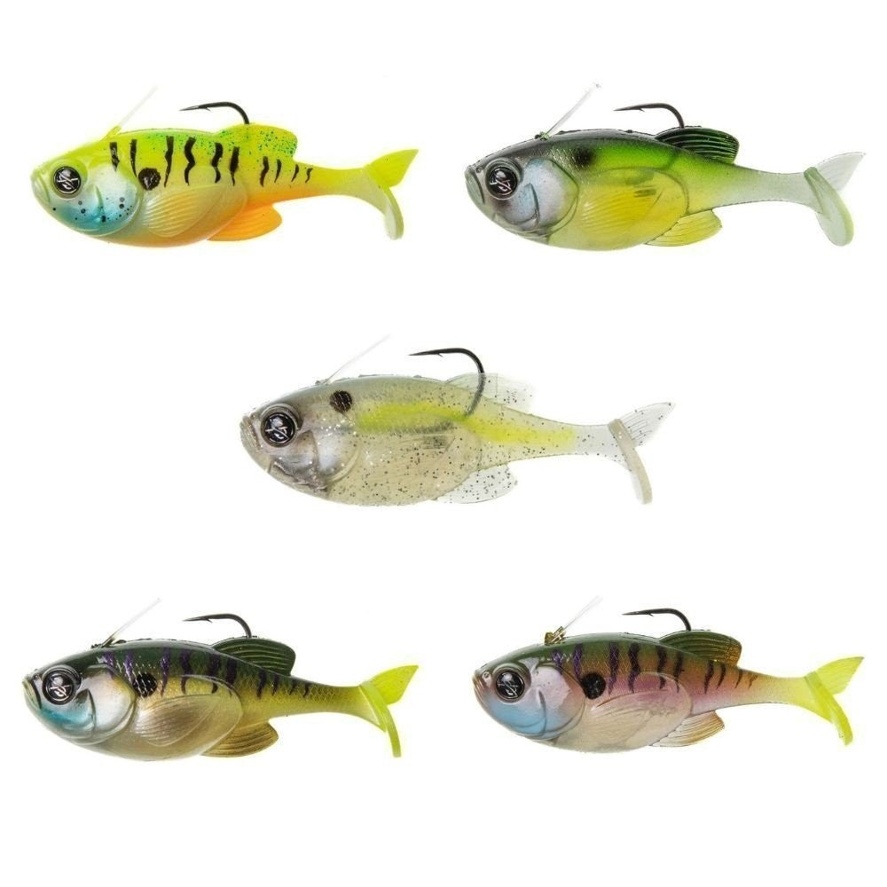Artificial Soft Plastic Fishing Swimbaits - 3.8 Inch Bait for All Predator Species