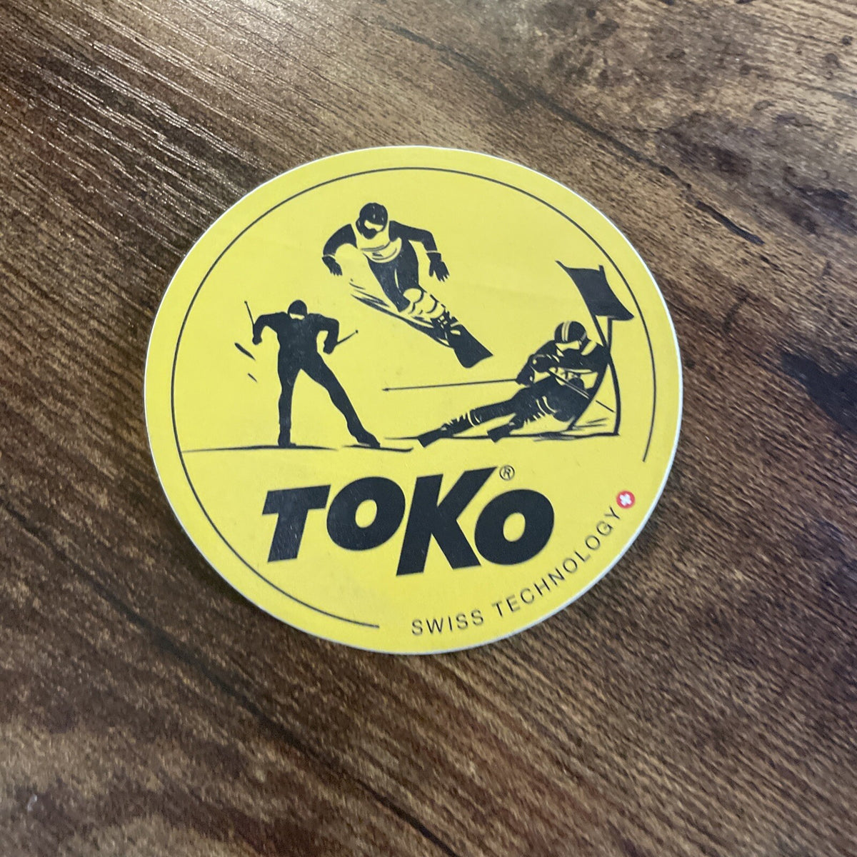 Ski Wax Sticker Decal for Winter Sports Performance
