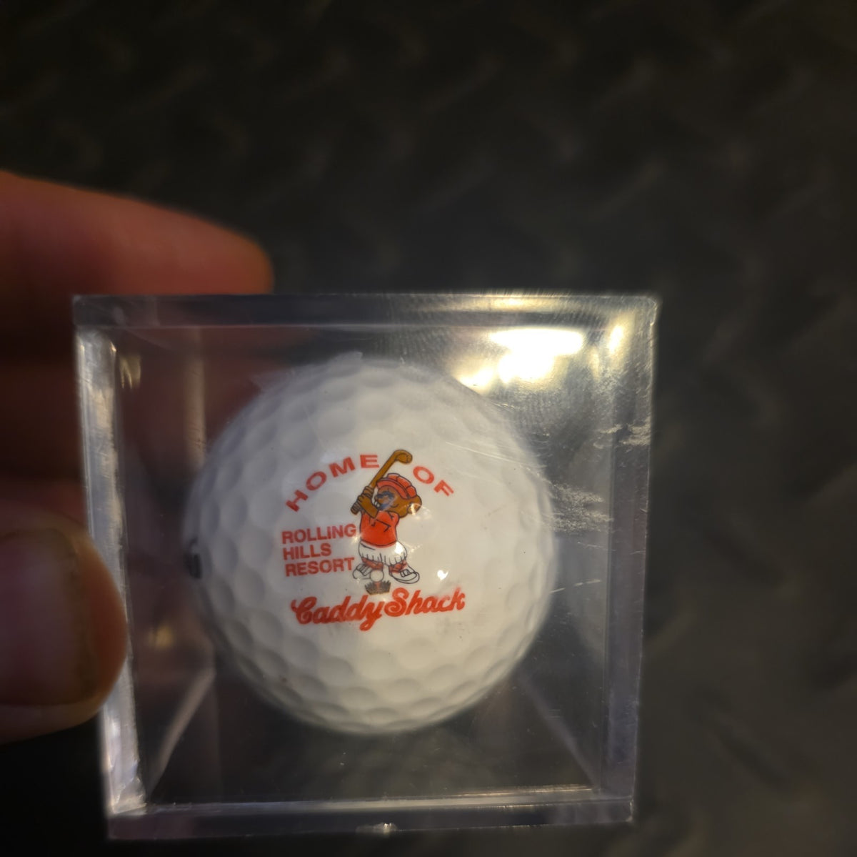 Golf Ball with Resort Logo and Caddy Shack Design - Spalding