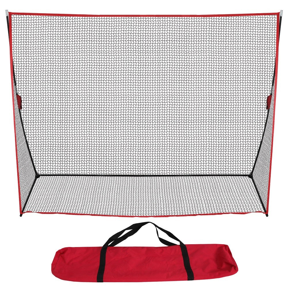Golf Practice Net 10x7FT with Carry Bag - Portable Hitting Training Aid
