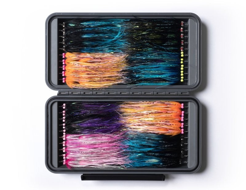 Fly Box for Articulated Flies - Weather-Resistant Saltwater & Freshwater Storage - 420-5900-02