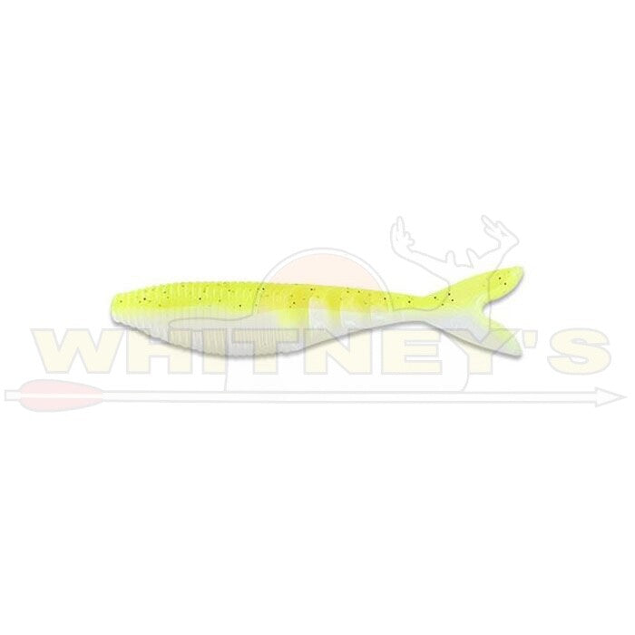 3-Inch Soft Plastic Swimbait - Chartreuse Shad Fishing Lure