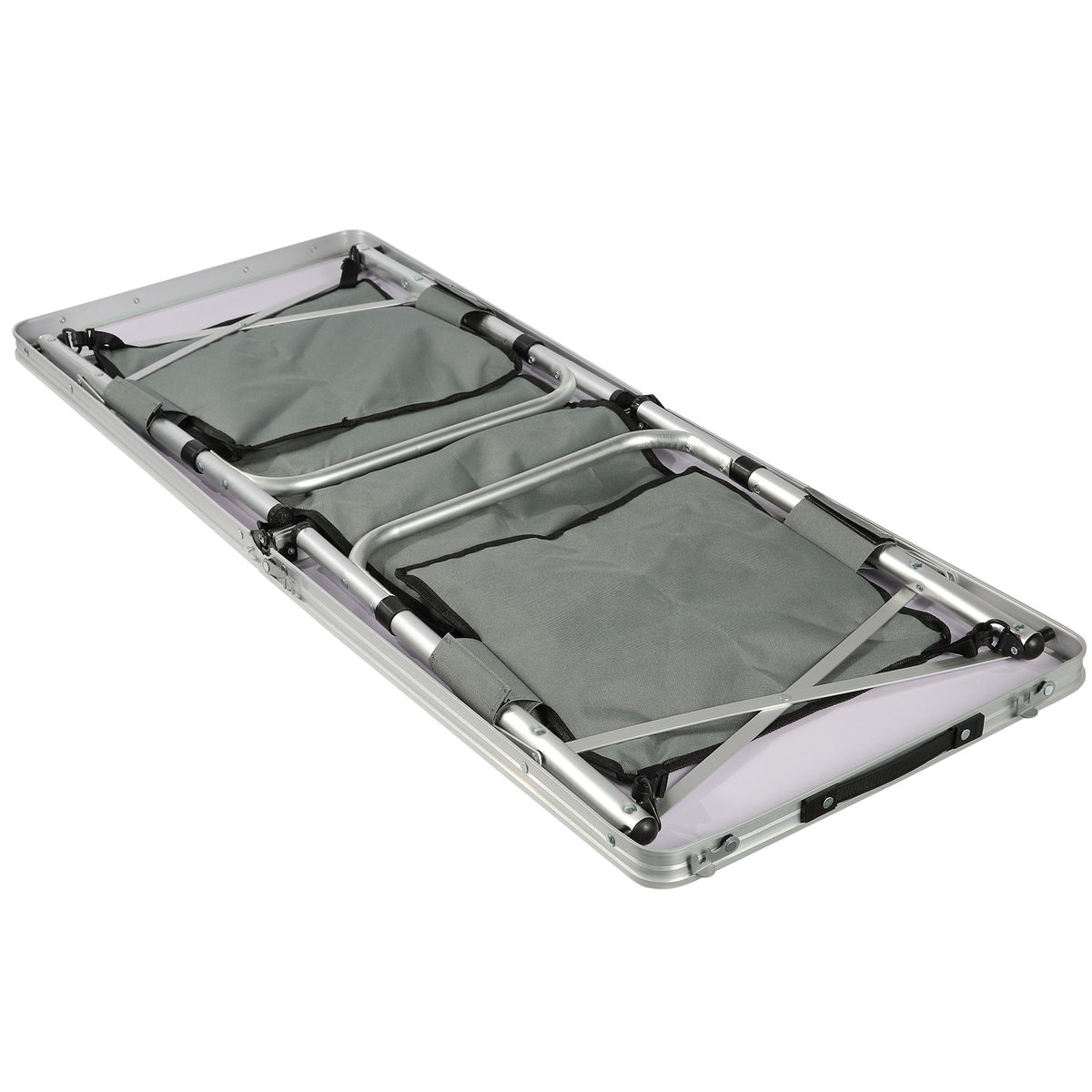 Camping Kitchen Table Folding Portable Cook Station with Adjustable Heights