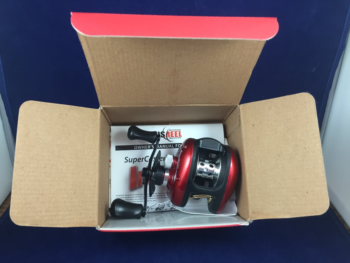 600 Invader Right Hand Baitcasting Reel - Heavy Duty Fishing Reel