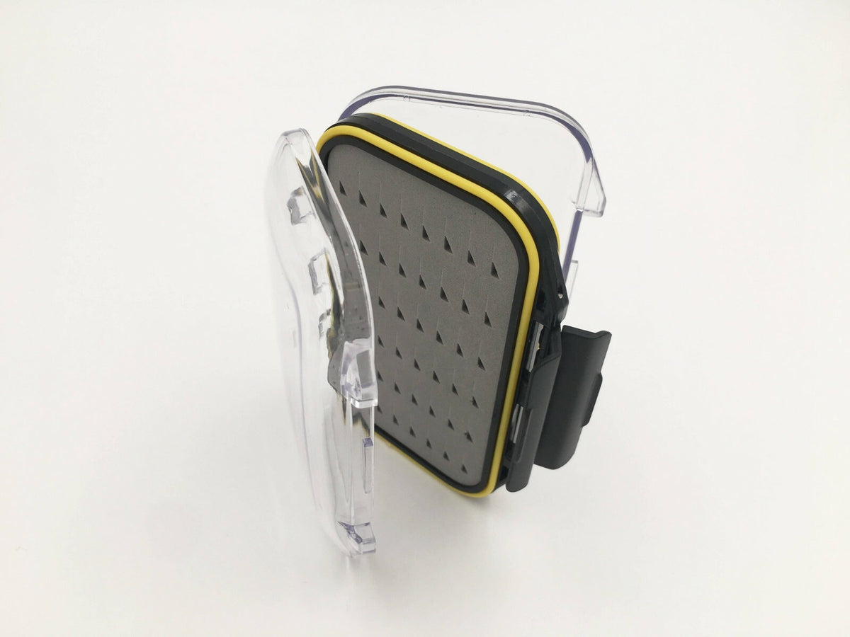 Waterproof Fly Fishing Tackle Box for Lures and Hooks - Double Sides, 4.2 x 3.0 inches
