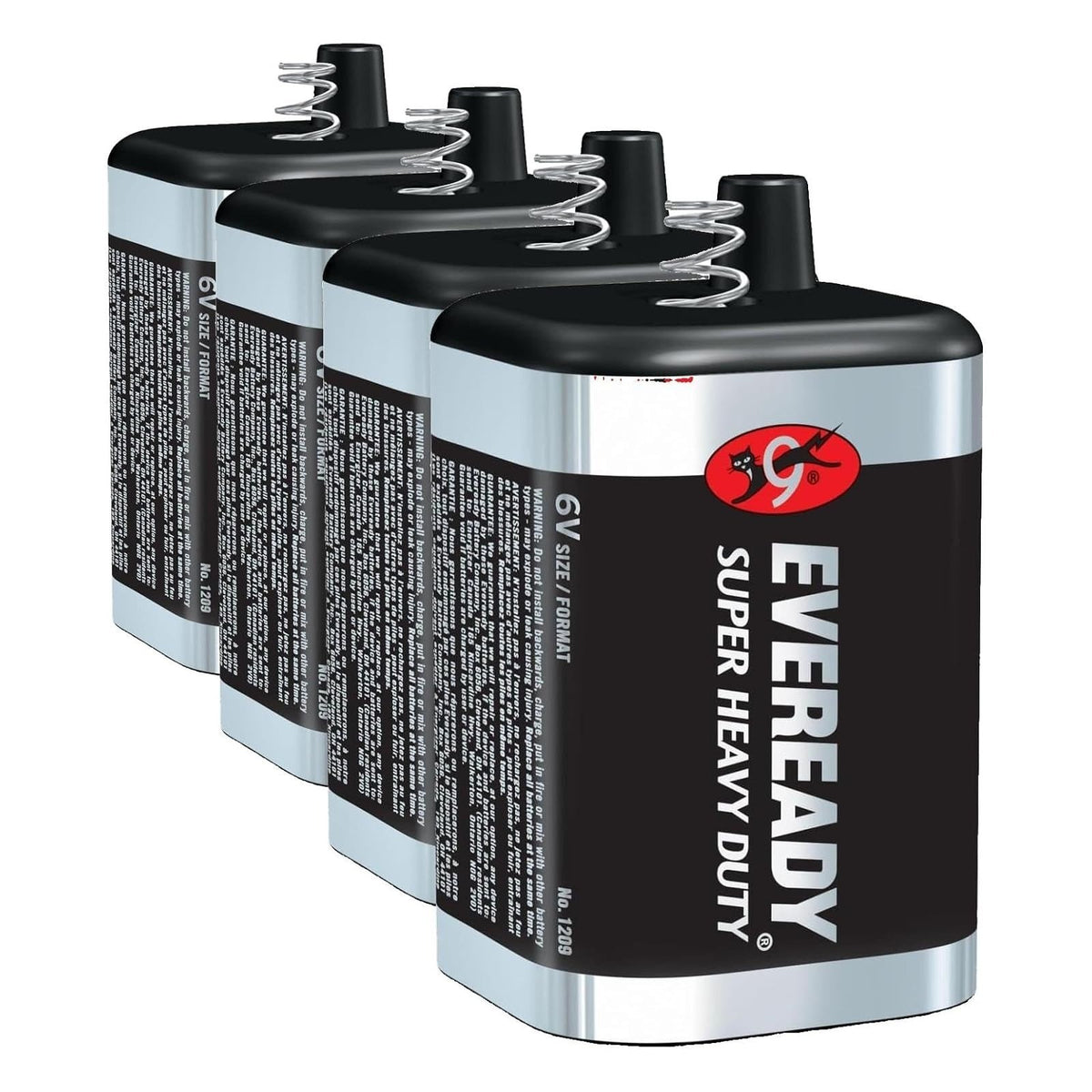 6V Super Heavy Duty Lantern Battery for Flashlights & Smoke Alarms - Single Pack