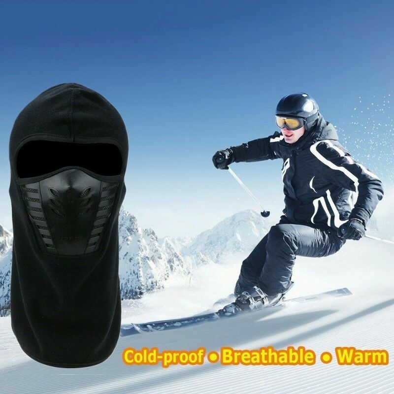 Windproof Fleece Neck Warmer Mask for Ski Snowboard Cold Weather
