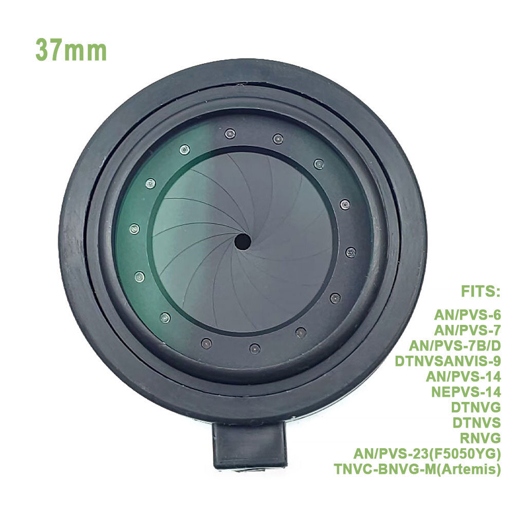 Adjustable Lens Cap for Night Vision Goggles PVS14 PVS31 Protective Cover