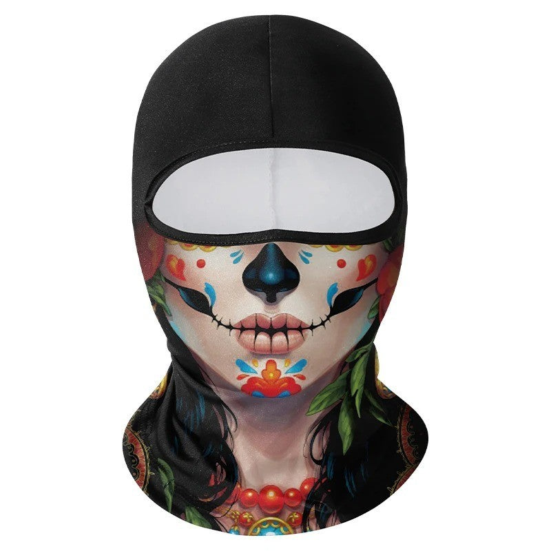 Funny Skull Face Balaclava Tactical Winter Ski Cycling Motorcycle Mask