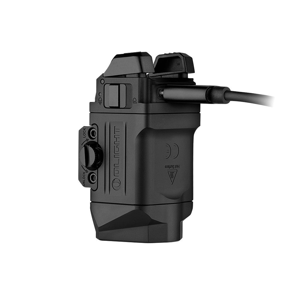 Tactical 1200 Lumens Dual Beams Flood & Spot LED Flashlight