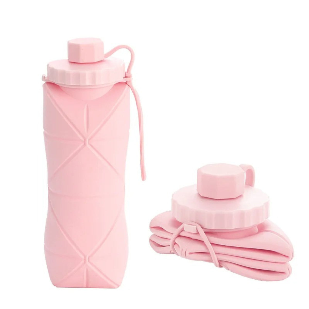 Collapsible Water Bottle - Reusable Silicone Travel & Outdoor Drink Container
