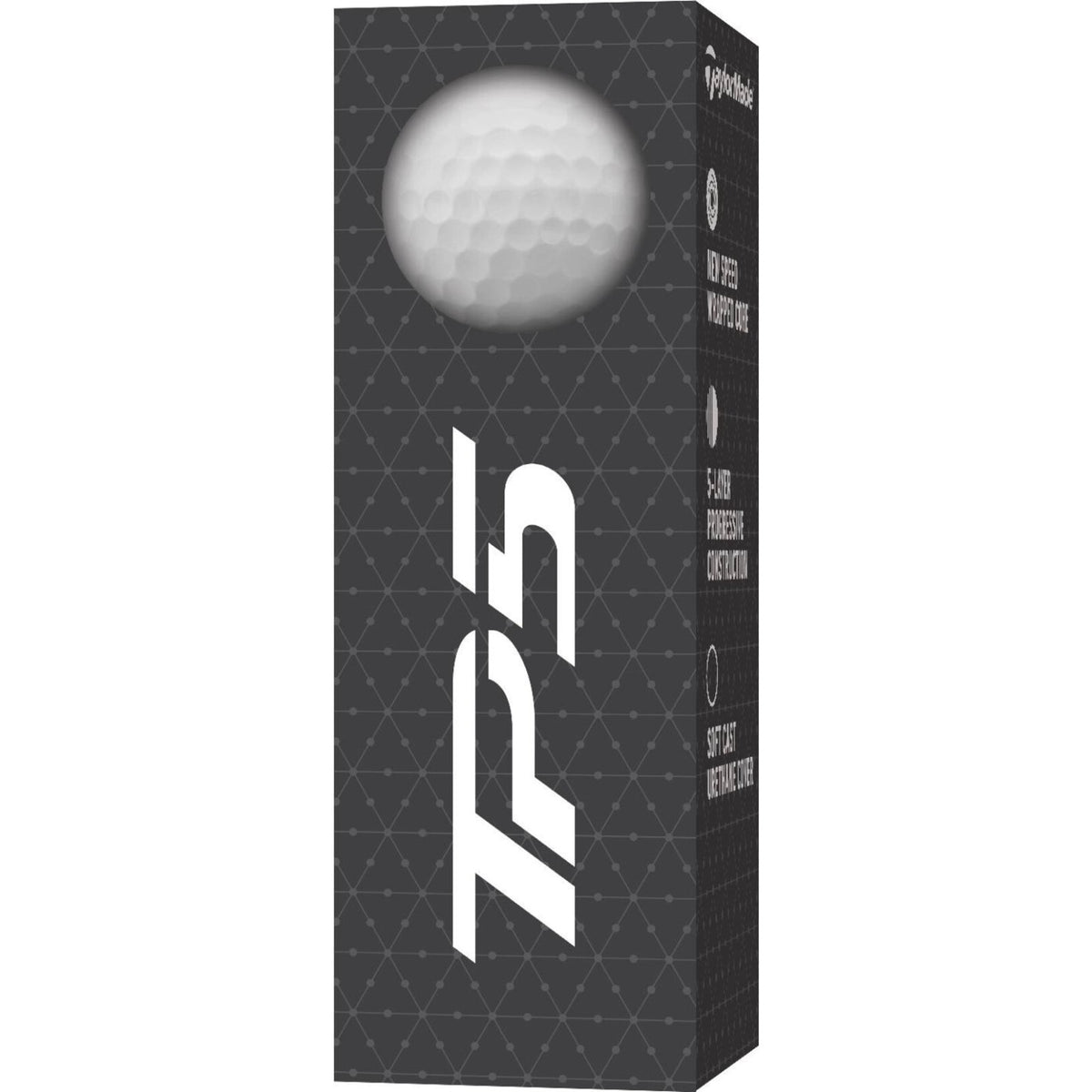Golf Balls 3-Pack - Urethane Cover, 2024 Model, White