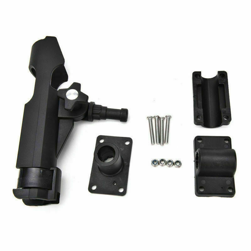 Adjustable Boat Fishing Rod Holder Set - 4 Pack for Kayaks & Boats
