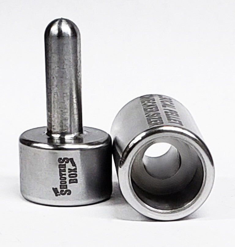 Stainless Steel Pellet Resizer for .30 Caliber Pellets - USA Made, Precision Tool