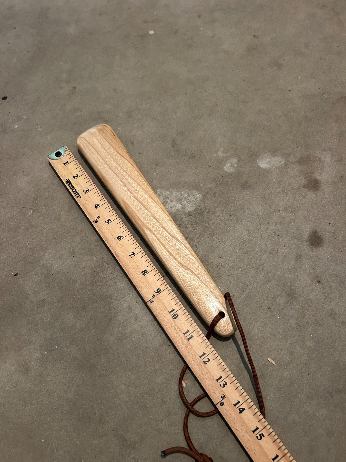 Japanese Samurai Tessen Fan - Handmade Butternut Wood Martial Arts Weapon