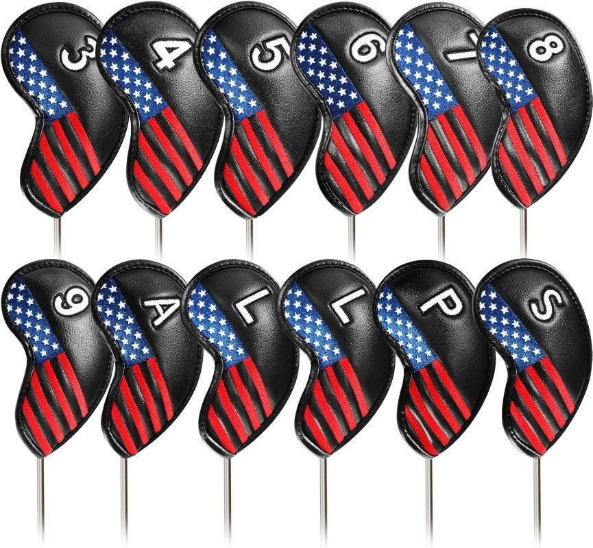 Universal Fit Golf Iron Head Covers for All Major Clubs - Perfect for Golfers