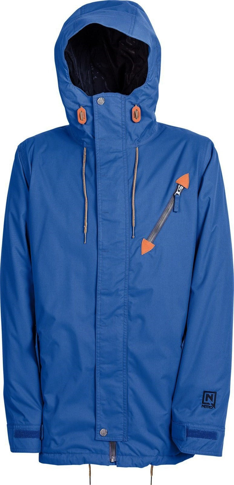Nitro NB-13 Snowboard Jacket Men's Large Blue Waterproof Insulated Ski Coat