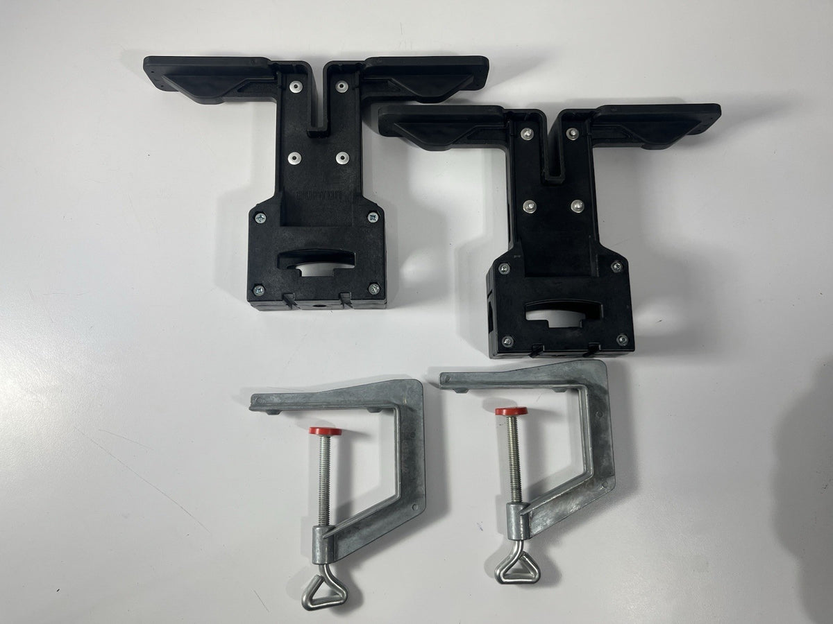 Snowboard Vises for Tuning and Waxing - Bench Mount Design