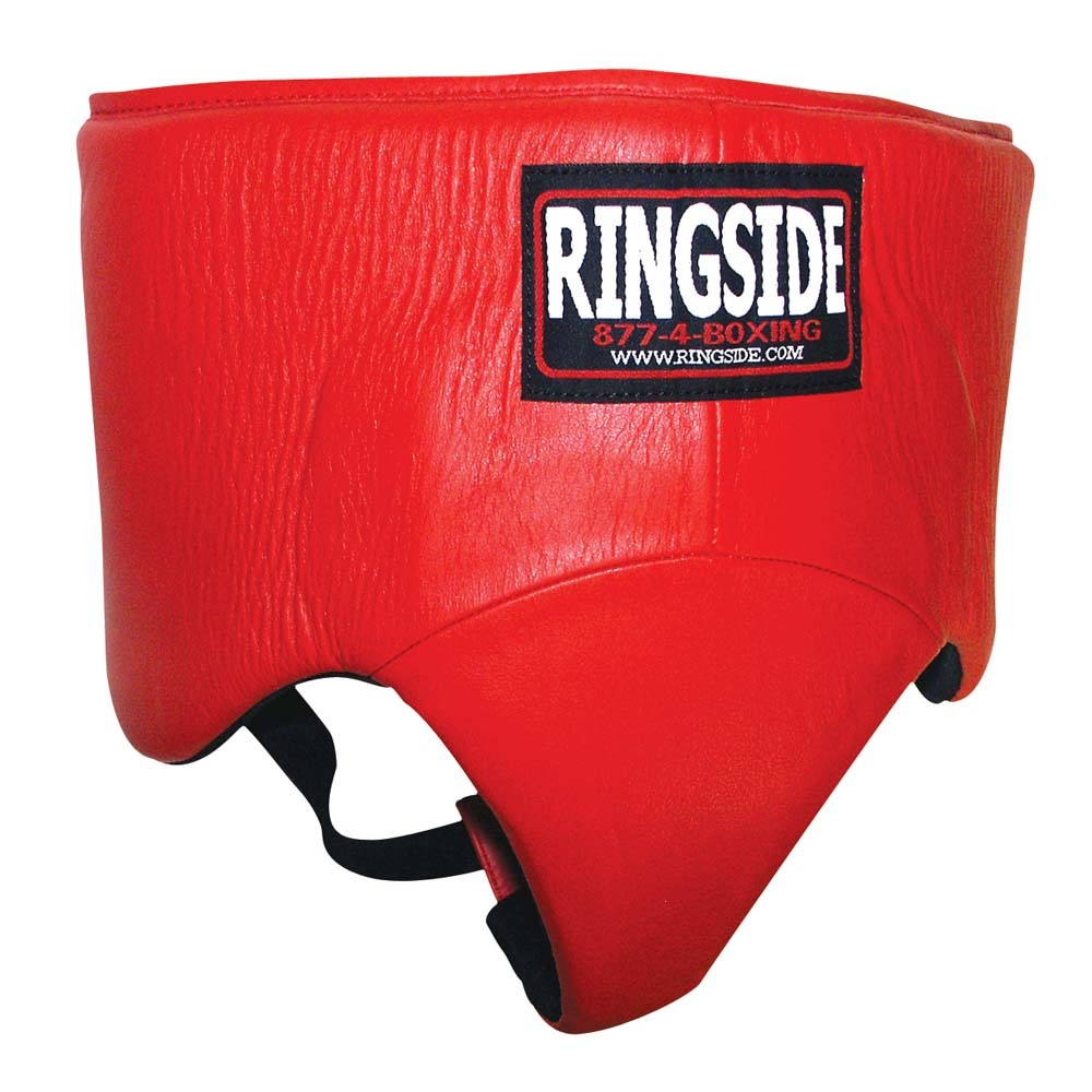 Female Groin Protector for Martial Arts and Combat Sports - Lightweight Leather, Adjustable Fit