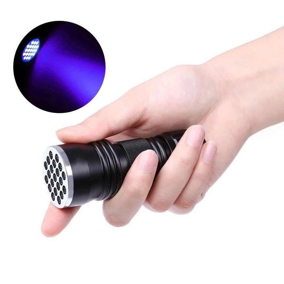 Pet Urine Stain Detector UV Flashlight - Black Light for Pet Messes