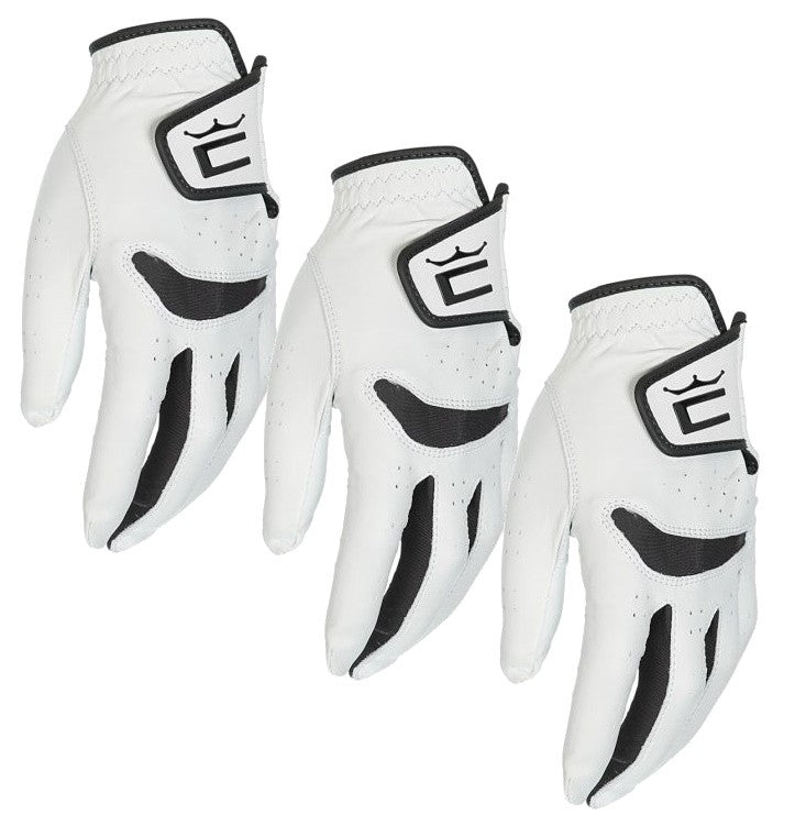 Cobra Men's Golf Gloves 3-Pack Pur Tech White - Flexible, Breathable Fit