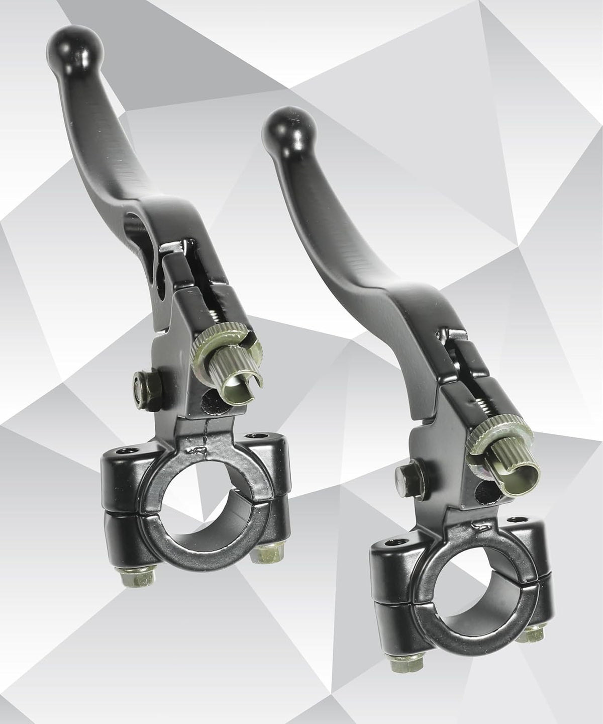 Universal 7/8 Inch Motorcycle Clutch Brake Lever Set Aluminum Handlebar Fitment