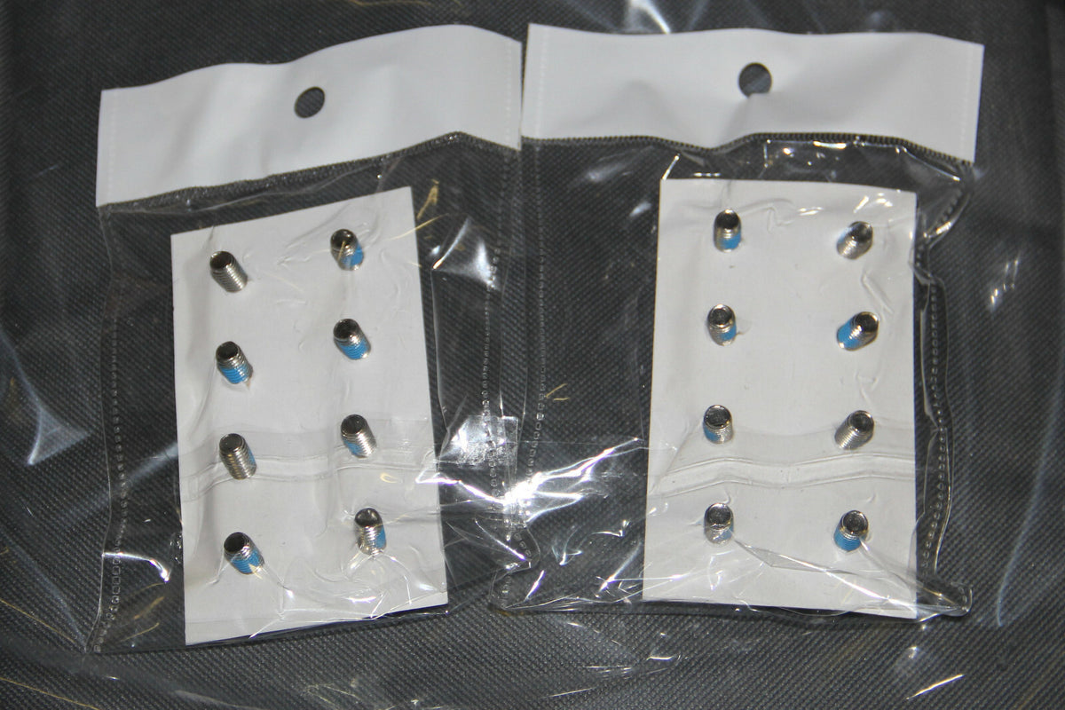 Snowboard Binding Screws and Washers Set M6 16mm 2 Pack - Hardware for Mounting