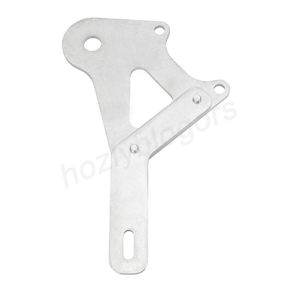 Rear Disc Brake Adapter for Razor Pocket Mod Electric Dirt Bike - Silver Aluminum