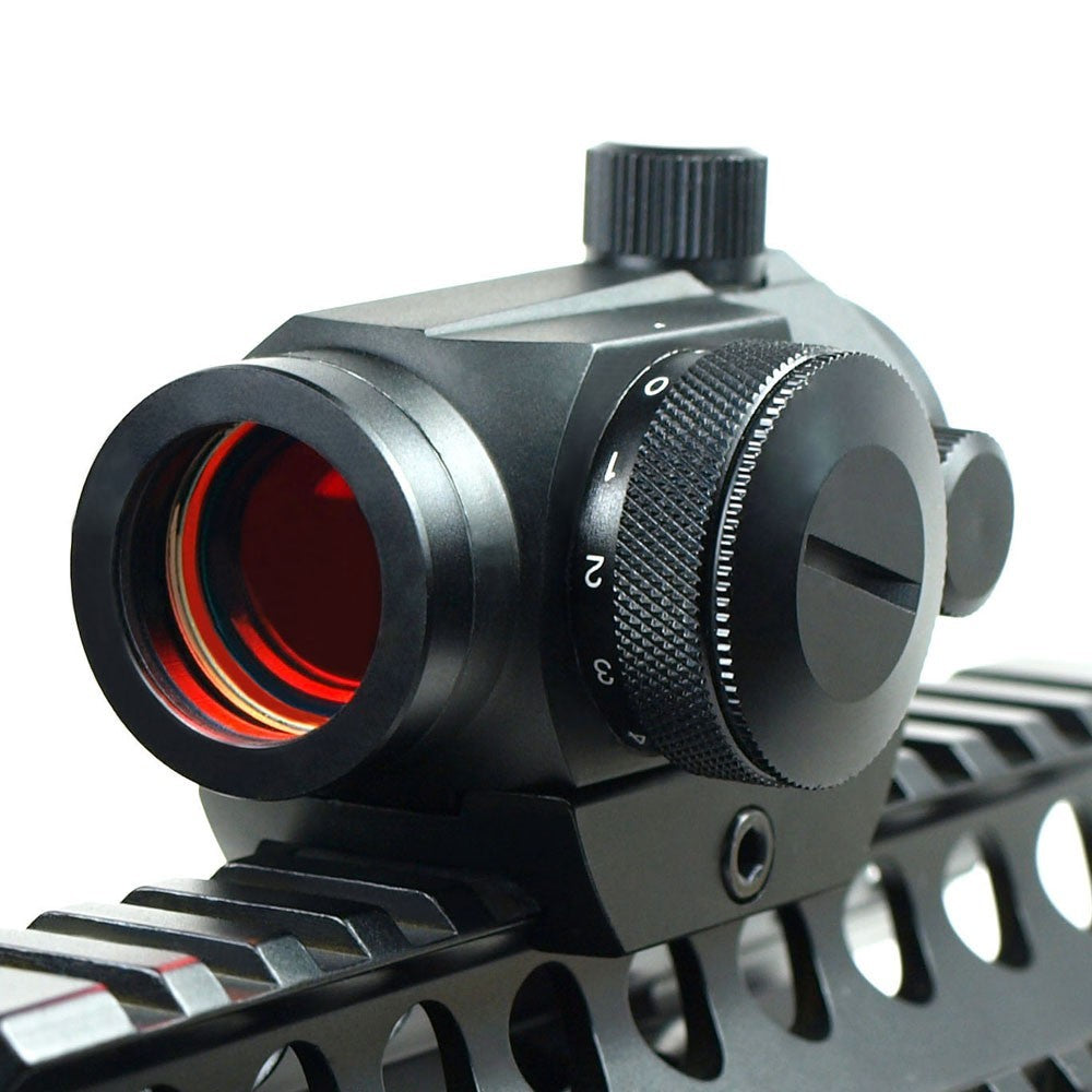 Quick Release Reflex Red Green Dot Sight Scope for 20mm & Weaver Rails