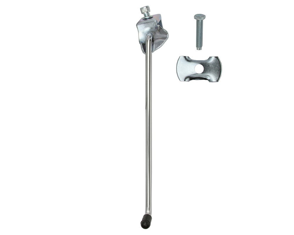 10-1/2 Inch Chrome Steel Bicycle Kickstand for 26 Inch Lowrider Bikes