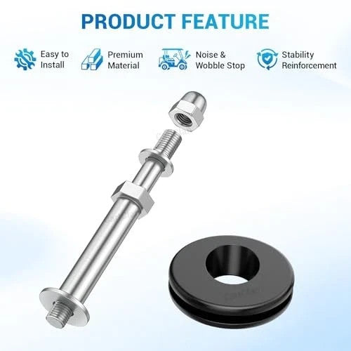 Golf Cart Roof Support Fixing Screws Nuts Washers Set for Yamaha G14 G16 G19