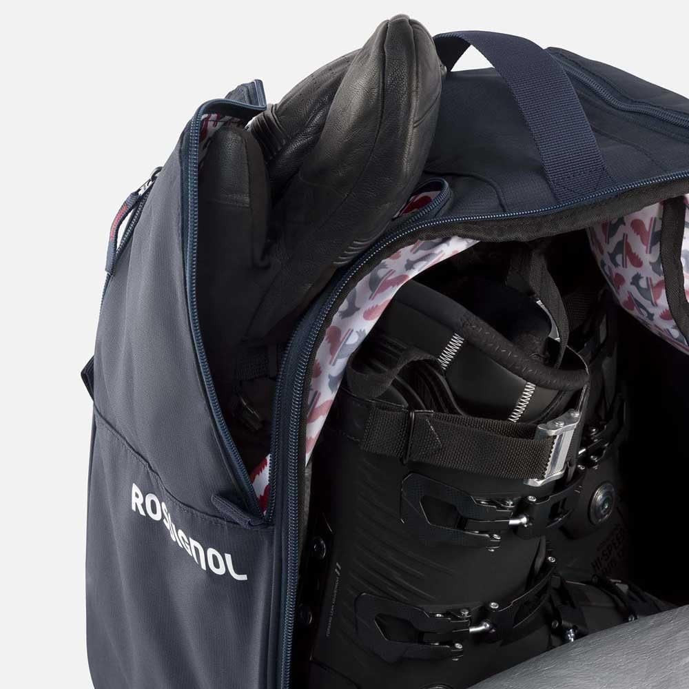 Rossignol Ski Boot Bag 2027 - Heavy-Duty Travel Organizer for Ski Boots