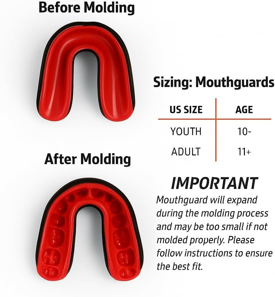 Durable Boil-and-Bite Combat Sports Mouthguard - Custom Fit for Fighters