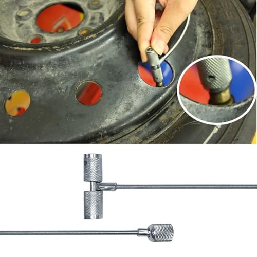 Valve Stem Puller Tool for Tire Valve Core Removal and Installation