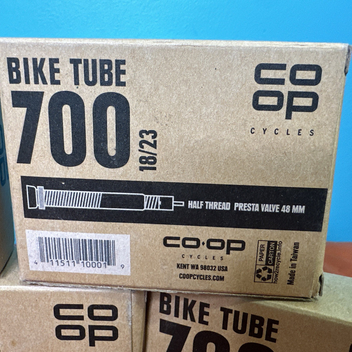 10-Pack Bicycle Inner Tubes 700c 18/23 Superlite Presta Valve Bike Tubes