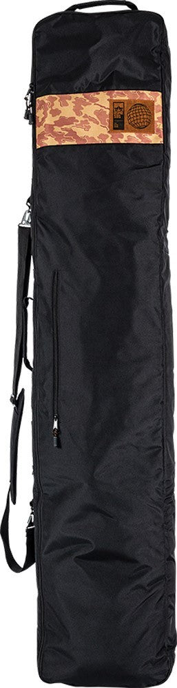 Rome Nomad Snowboard Bag 162cm Wheeled Travel Bag Black Camouflage