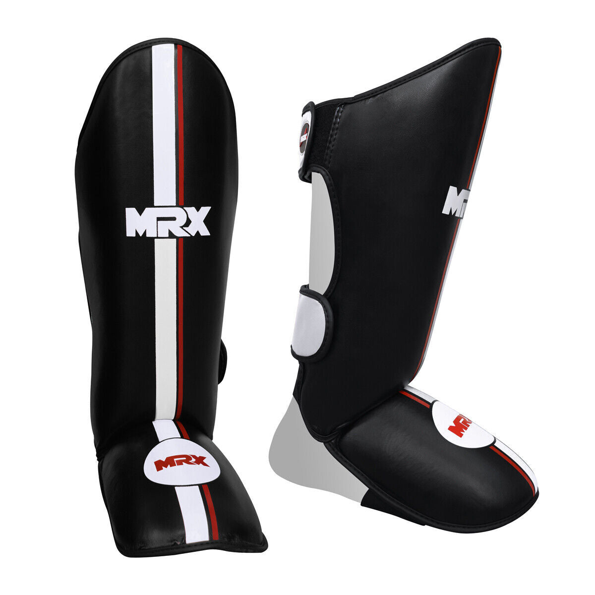 MMA Shin Guards with Extra Padding and Adjustable Straps for Boxing, Muay Thai, Kickboxing