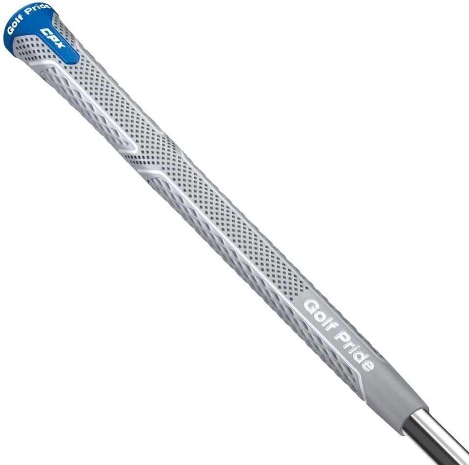 CPX Golf Club Grips Set - 3 Sizes Available, Gray & Blue, 13-Piece