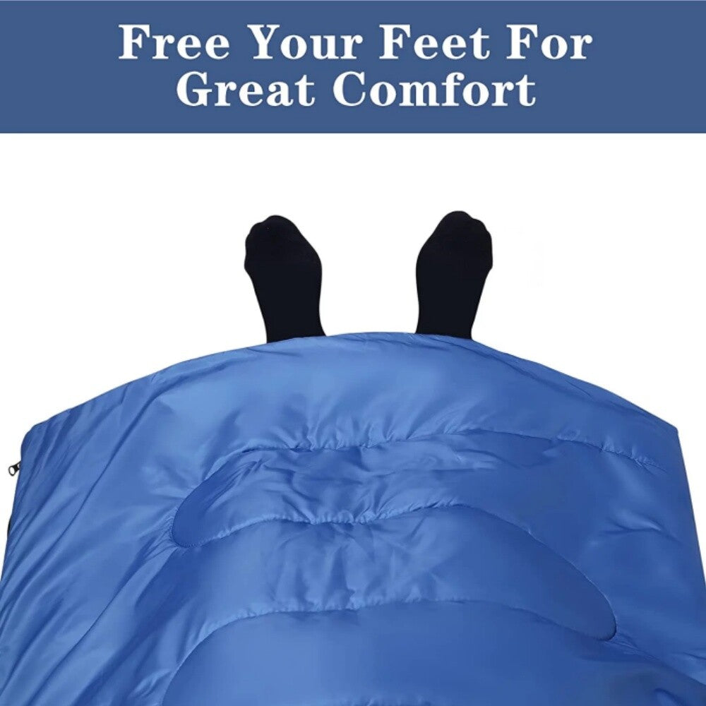 Adult Waterproof Cold Weather Sleeping Bag - Big & Tall Winter Camping Gear