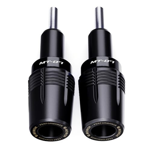 Motorcycle Frame Sliders Crash Protectors for Yamaha MT-07 FZ07 Tracer 2014-2026 Black
