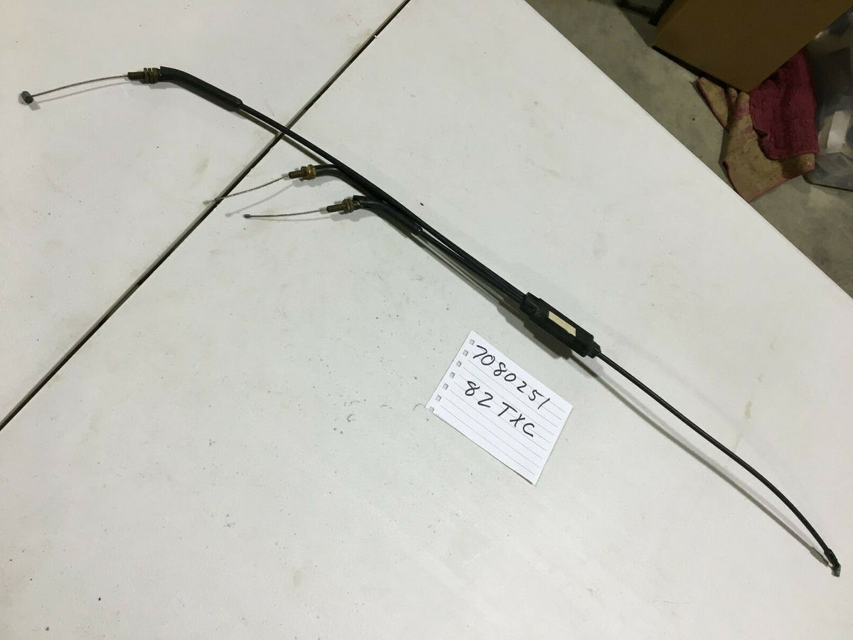 NOS Polaris Throttle Cable for 82 TXC 440 - Vintage Replacement Part